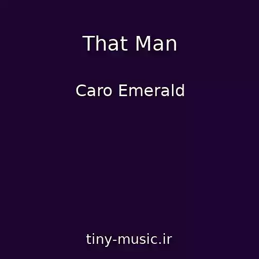 کاور آهنگ That Man از Caro Emerald