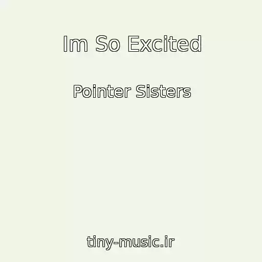 کاور آهنگ Im So Excited از Pointer Sisters