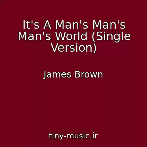 کاور آهنگ It's A Man's Man's Man's World (Single Version) از James Brown