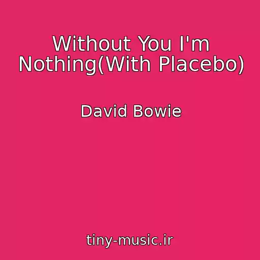 کاور آهنگ Without You I'm Nothing(With Placebo) از David Bowie