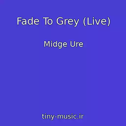 کاور آهنگ Fade To Grey (Live) از Midge Ure