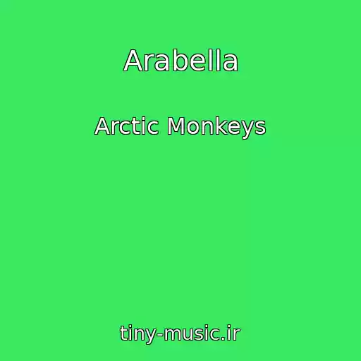 کاور آهنگ Arabella از Arctic Monkeys