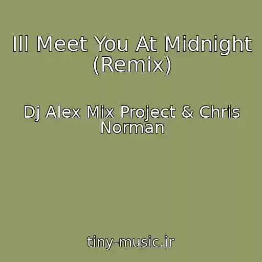 کاور آهنگ Ill Meet You At Midnight (Remix) از Dj Alex Mix Project & Chris Norman