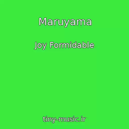 کاور آهنگ Maruyama از Joy Formidable