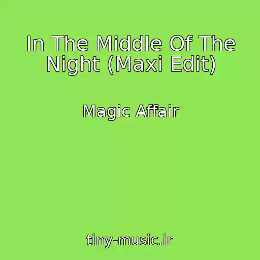 کاور آهنگ In The Middle Of The Night (Maxi Edit) از Magic Affair