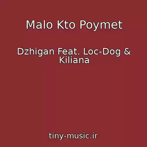 کاور آهنگ Malo Kto Poymet از Dzhigan Feat. Loc-Dog & Kiliana