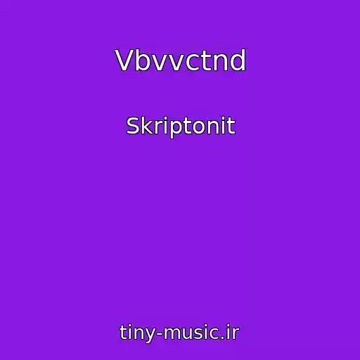 کاور آهنگ Vbvvctnd از Skriptonit