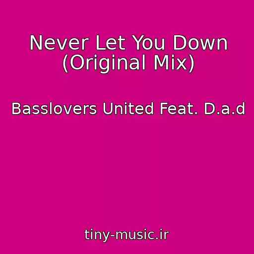 کاور آهنگ Never Let You Down (Original Mix) از Basslovers United Feat. D.a.d