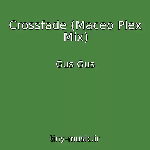 کاور آهنگ Crossfade (Maceo Plex Mix) از Gus Gus