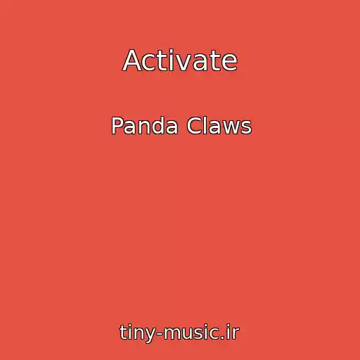 کاور آهنگ Activate از Panda Claws