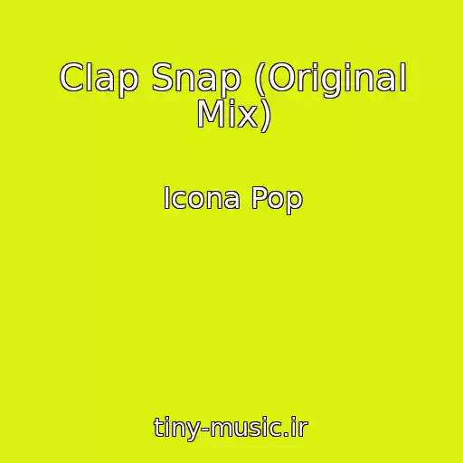 کاور آهنگ Clap Snap (Original Mix) از Icona Pop