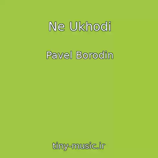کاور آهنگ Ne Ukhodi از Pavel Borodin