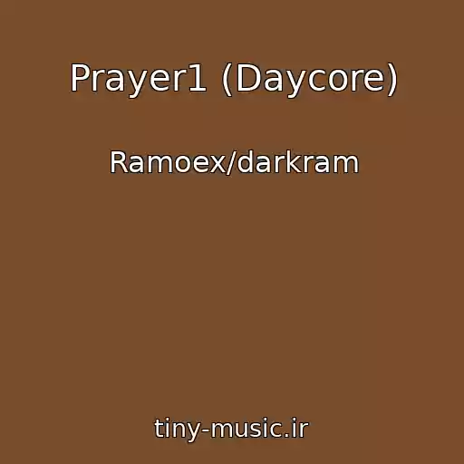 کاور آهنگ Prayer1 (Daycore) از Ramoex/darkram