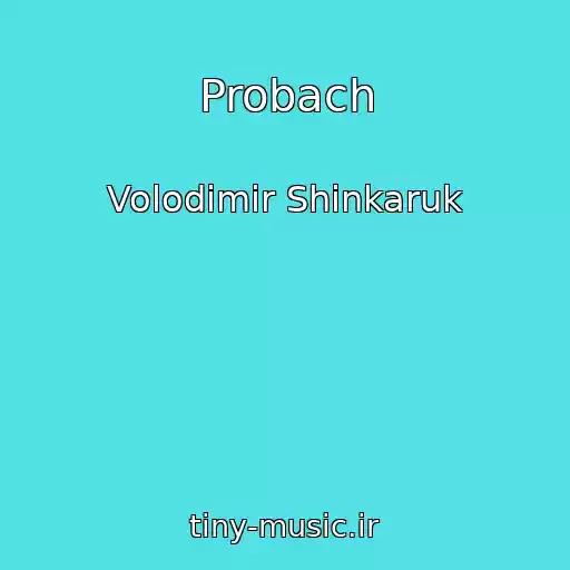 کاور آهنگ Probach از Volodimir Shinkaruk