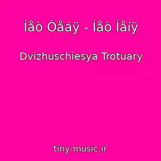 کاور آهنگ Íåò Òåáÿ - Íåò Ìåíÿ از Dvizhuschiesya Trotuary