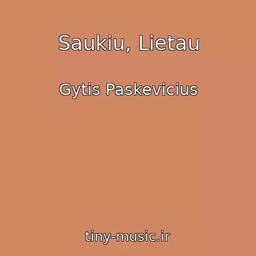 کاور آهنگ Saukiu, Lietau از Gytis Paskevicius
