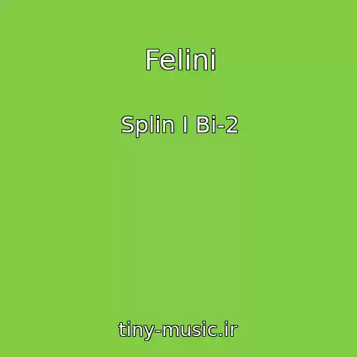 کاور آهنگ Felini از Splin I Bi-2