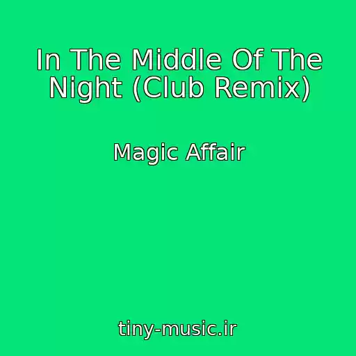 کاور آهنگ In The Middle Of The Night (Club Remix) از Magic Affair