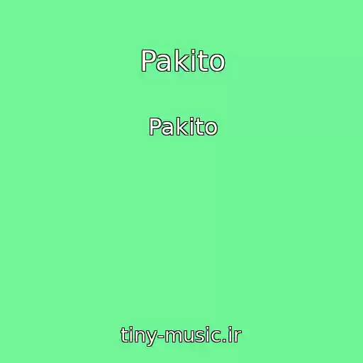 کاور آهنگ Pakito از Pakito