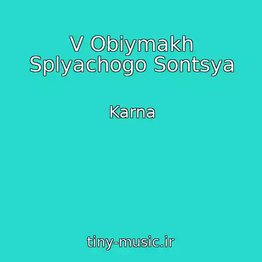 کاور آهنگ V Obіymakh Splyachogo Sontsya از Karna