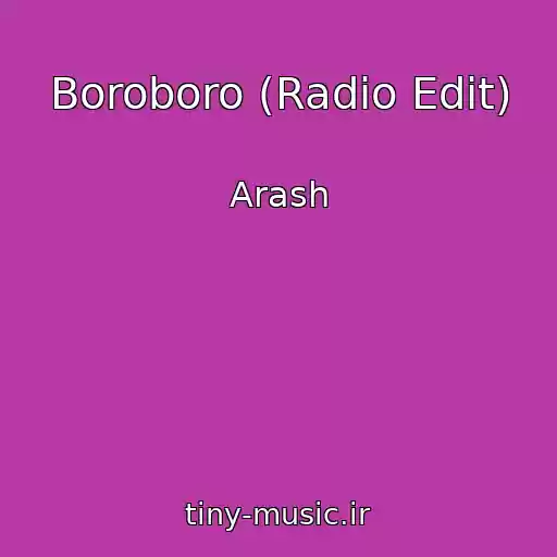 کاور آهنگ Boroboro (Radio Edit) از Arash