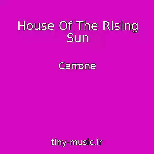کاور آهنگ House Of The Rising Sun از Cerrone