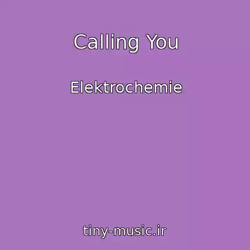 کاور آهنگ Calling You از Elektrochemie
