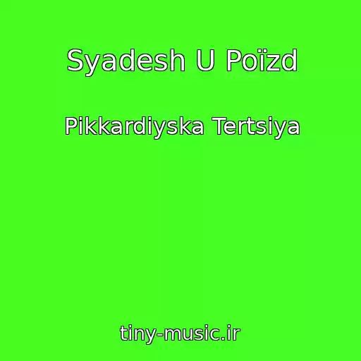 کاور آهنگ Syadesh U Poїzd از Pіkkardіyska Tertsіya