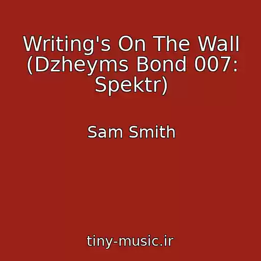 کاور آهنگ Writing's On The Wall (Dzheyms Bond 007: Spektr) از Sam Smith