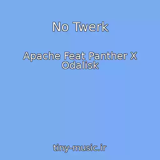کاور آهنگ No Twerk از Apache Feat Panther X Odalisk
