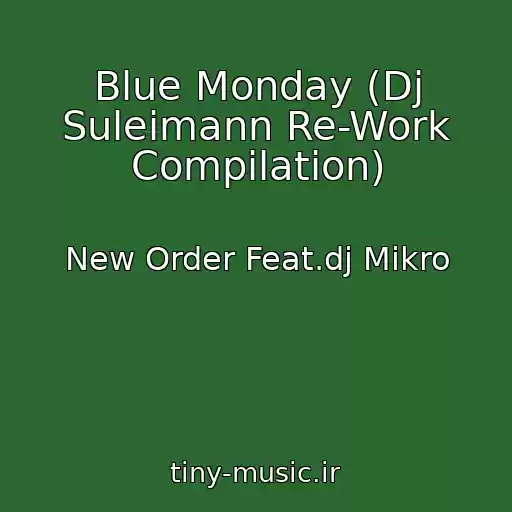 کاور آهنگ Blue Monday (Dj Suleimann Re-Work Compilation) از New Order Feat.dj Mikro