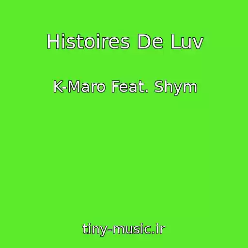 کاور آهنگ Histoires De Luv از K-Maro Feat. Shym