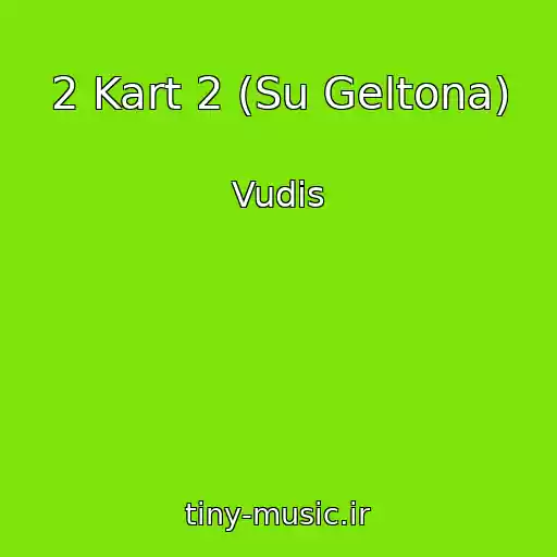 کاور آهنگ 2 Kart 2 (Su Geltona) از Vudis