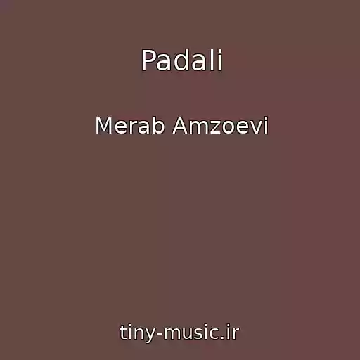 کاور آهنگ Padali از Merab Amzoevi