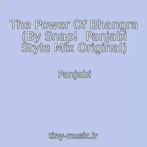 کاور آهنگ The Power Of Bhangra (By Snap!  Panjabi Style Mix Original) از Panjabi