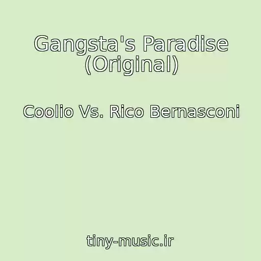 کاور آهنگ Gangsta's Paradise (Original) از Coolio Vs. Rico Bernasconi