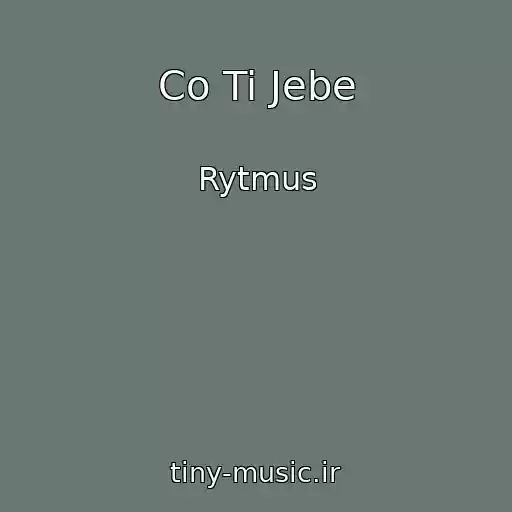 کاور آهنگ Co Ti Jebe از Rytmus