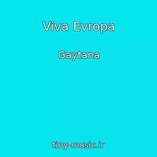 کاور آهنگ Viva Evropa از Gaytana
