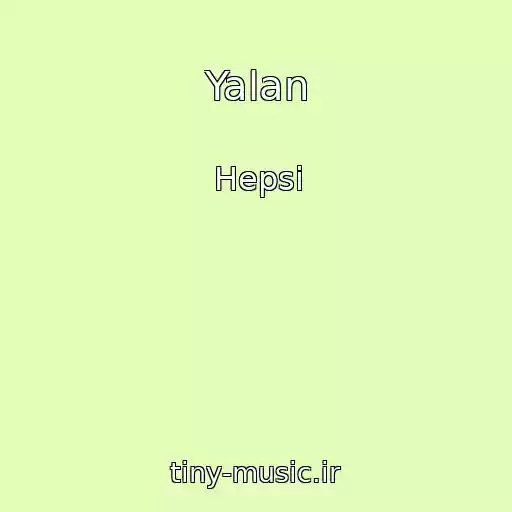 کاور آهنگ Yalan از Hepsi