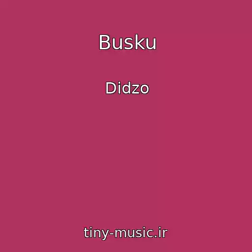 کاور آهنگ Busku از Dіdzo