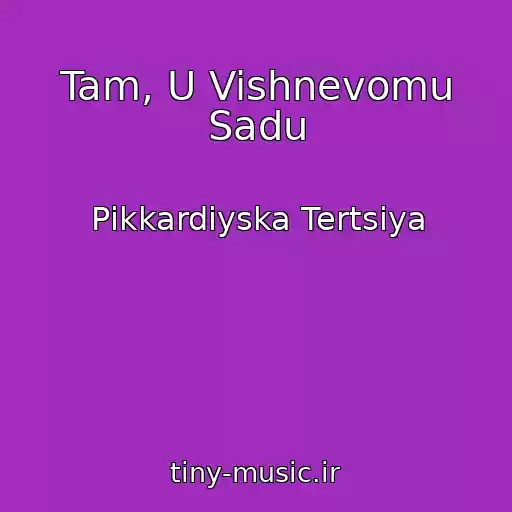 کاور آهنگ Tam, U Vishnevomu Sadu از Pіkkardіyska Tertsіya