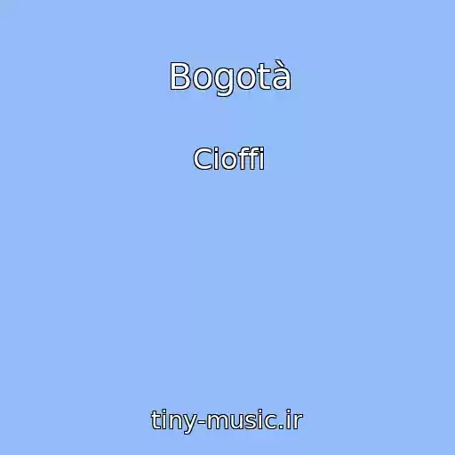 کاور آهنگ Bogotà از Cioffi