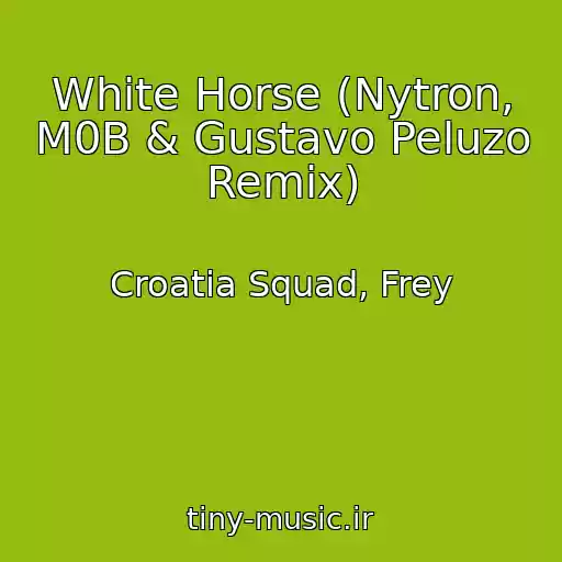 کاور آهنگ White Horse (Nytron, M0B & Gustavo Peluzo Remix) از Croatia Squad, Frey