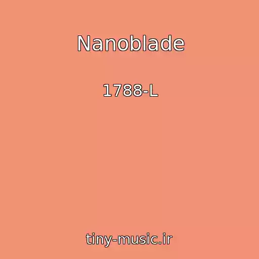 کاور آهنگ Nanoblade از 1788-L