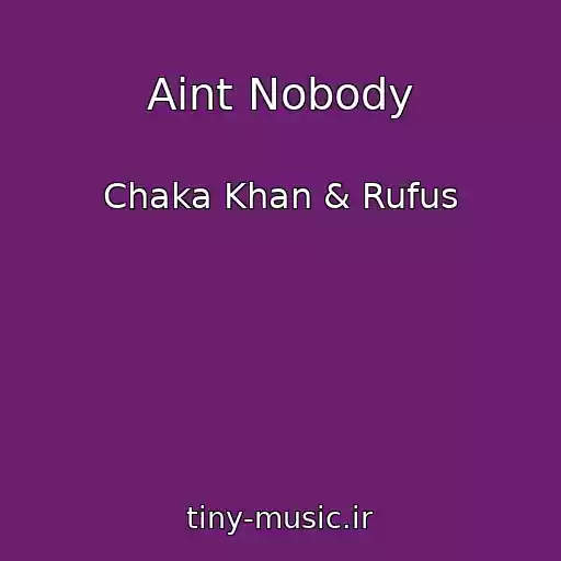 کاور آهنگ Aint Nobody از Chaka Khan & Rufus