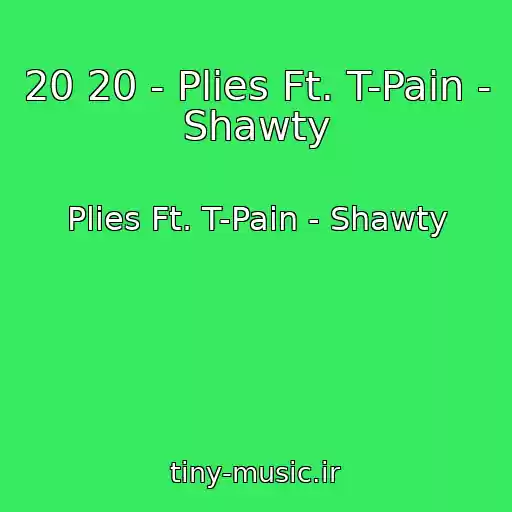 کاور آهنگ 20 20 - Plies Ft. T-Pain - Shawty از Plies Ft. T-Pain - Shawty
