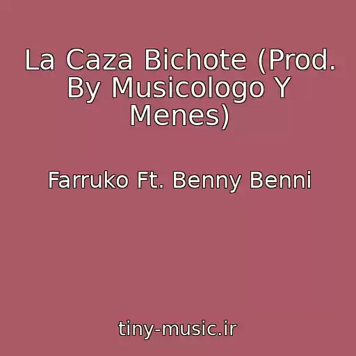کاور آهنگ La Caza Bichote (Prod. By Musicologo Y Menes) از Farruko Ft. Benny Benni