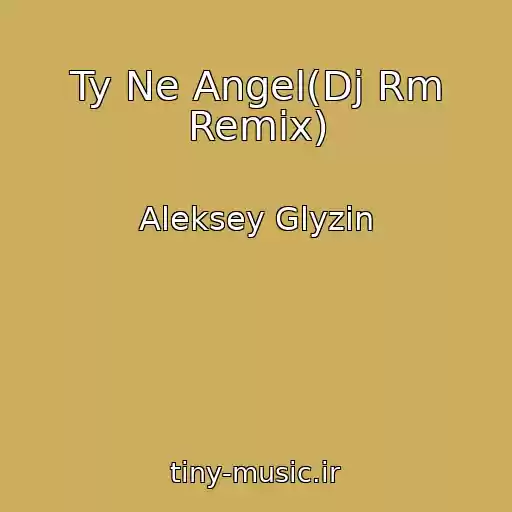 کاور آهنگ Ty Ne Angel(Dj Rm Remix) از Aleksey Glyzin