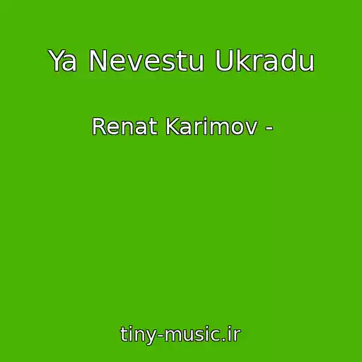 کاور آهنگ Ya Nevestu Ukradu از Renat Karimov -