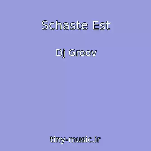 کاور آهنگ Schaste Est از Dj Groov